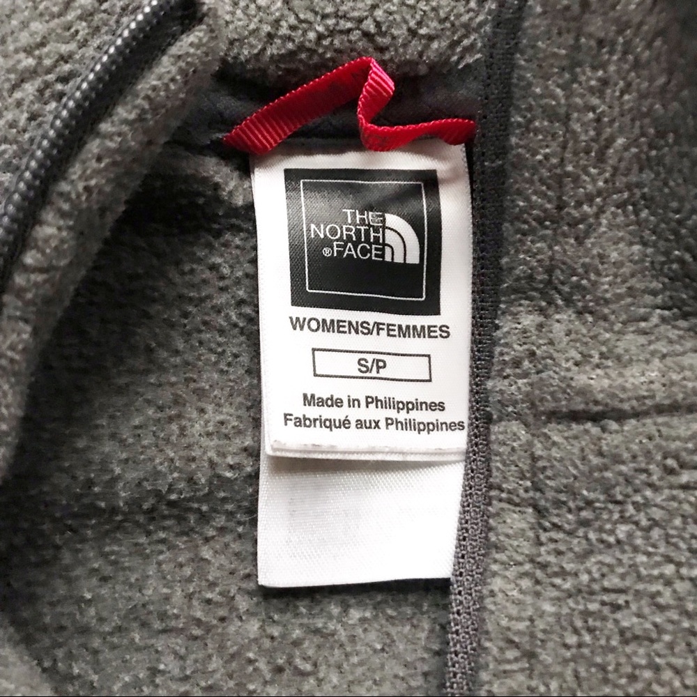 Grey Fleece Halfzip Northface - Picture 3 of 3